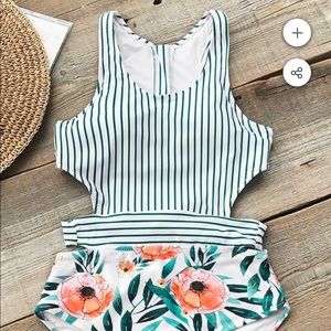 Cupshe one piece! 🌸🌼🍀